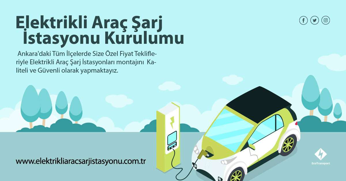 Elektrikli araç şarj istasyonu kurulumu